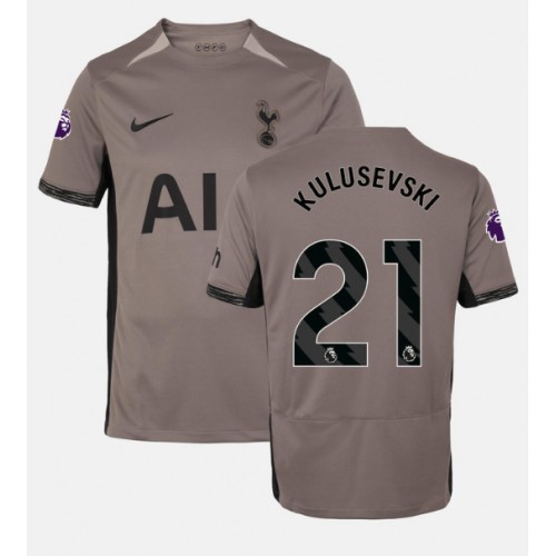 Maillot de foot Tottenham Hotspur Dejan Kulusevski #21 Troisième 2023-24 Manches Courte